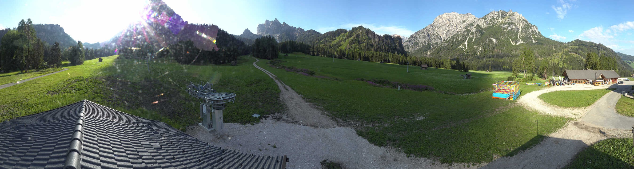Archiv Foto Webcam Drei Zinnen Dolomiten - Skilifte Prags