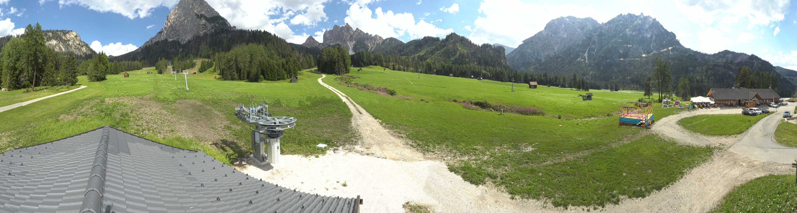 Archiv Foto Webcam Drei Zinnen Dolomiten - Skilifte Prags