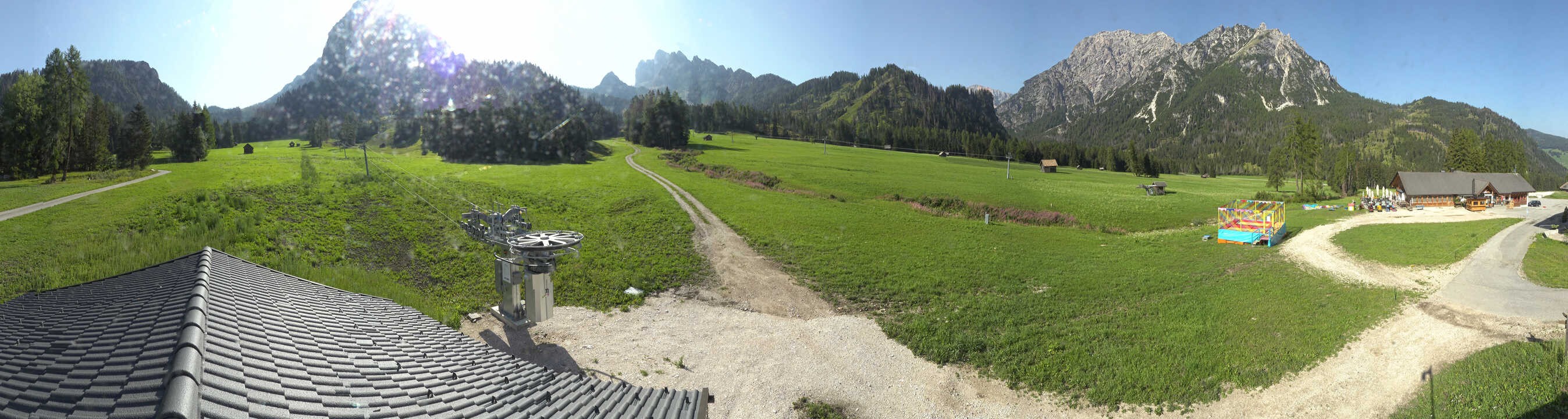 Archiv Foto Webcam Drei Zinnen Dolomiten - Skilifte Prags