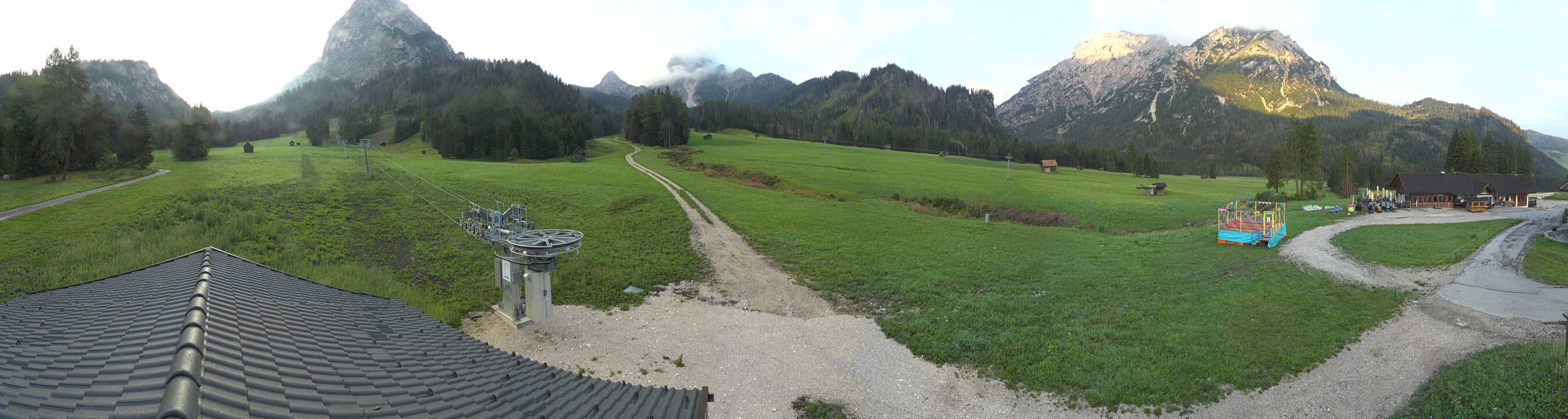 Archived image Webcam 3 Zinnen Dolomites - Skilifts Braies (Prags)