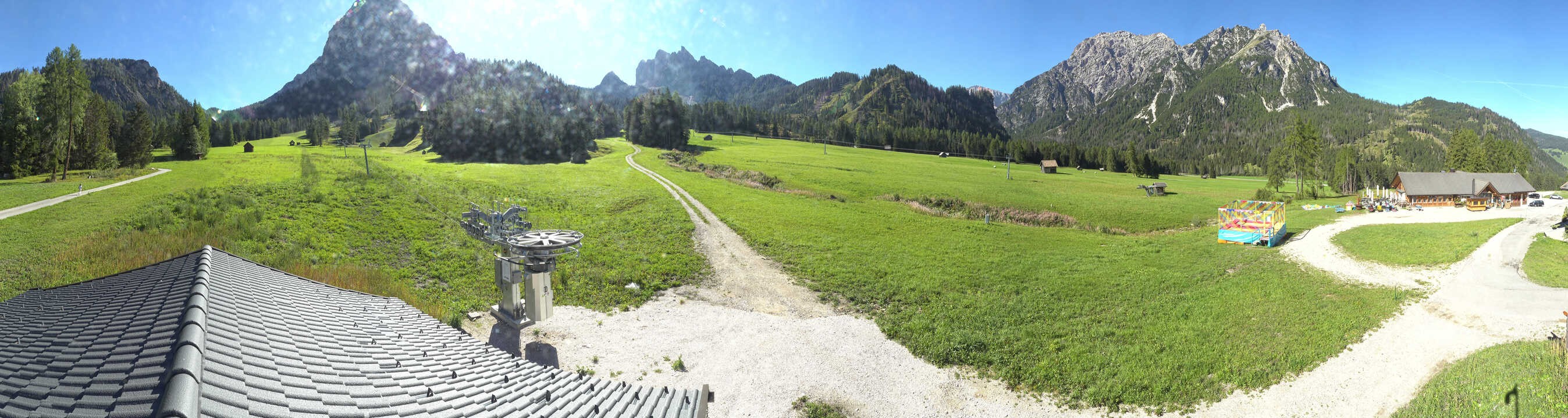 Archiv Foto Webcam Drei Zinnen Dolomiten - Skilifte Prags