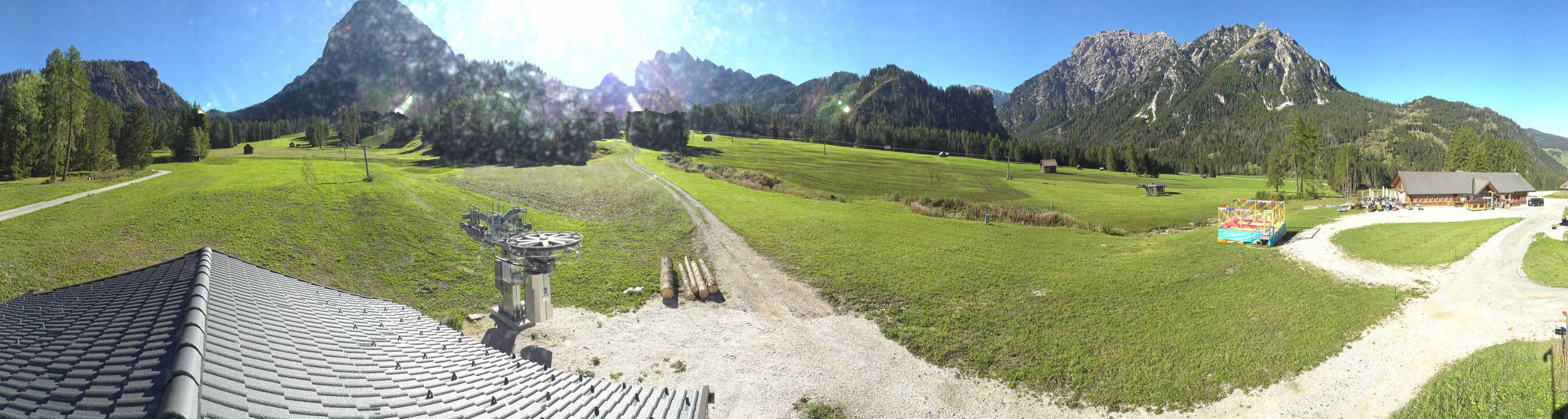 Archiv Foto Webcam Drei Zinnen Dolomiten - Skilifte Prags
