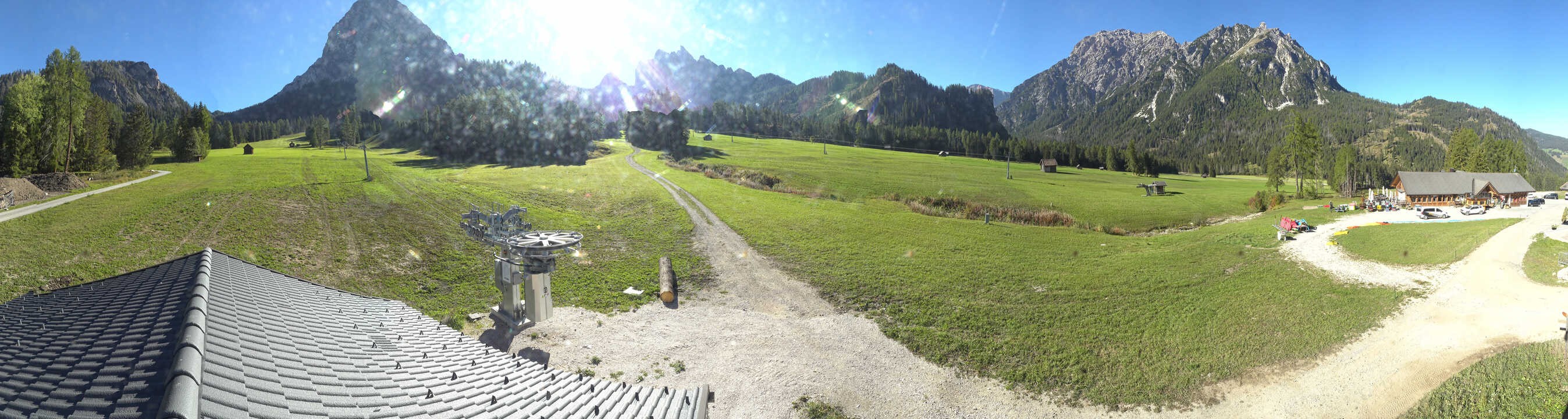 Archiv Foto Webcam Drei Zinnen Dolomiten - Skilifte Prags