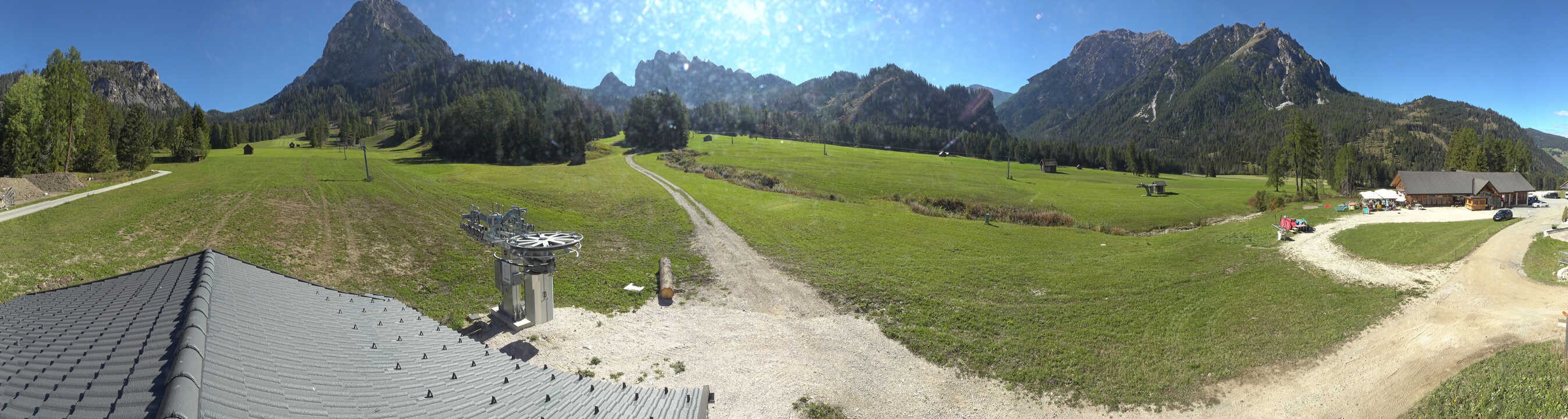 Archiv Foto Webcam Drei Zinnen Dolomiten - Skilifte Prags