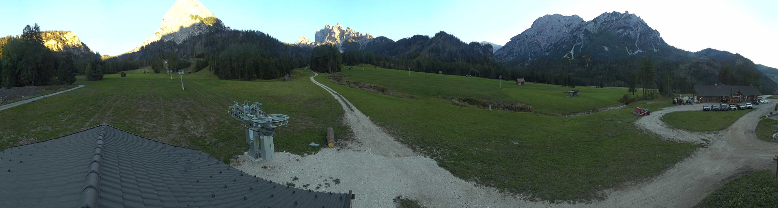 Archiv Foto Webcam Drei Zinnen Dolomiten - Skilifte Prags