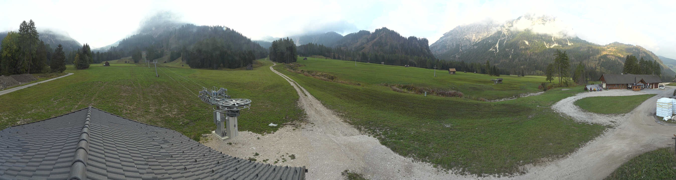 Archiv Foto Webcam Drei Zinnen Dolomiten - Skilifte Prags