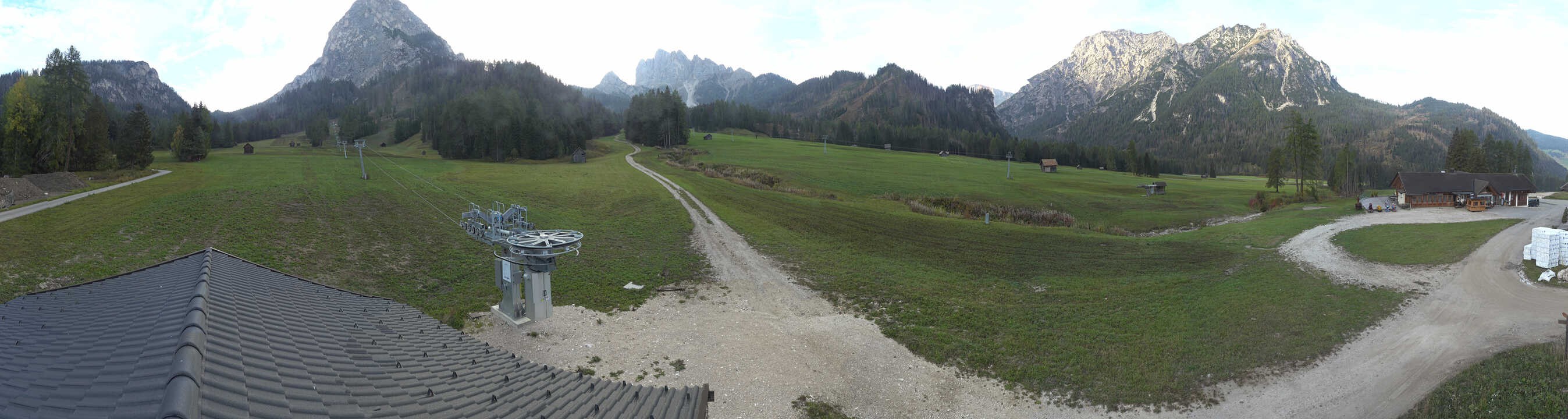 Archived image Webcam 3 Zinnen Dolomites - Skilifts Braies (Prags)