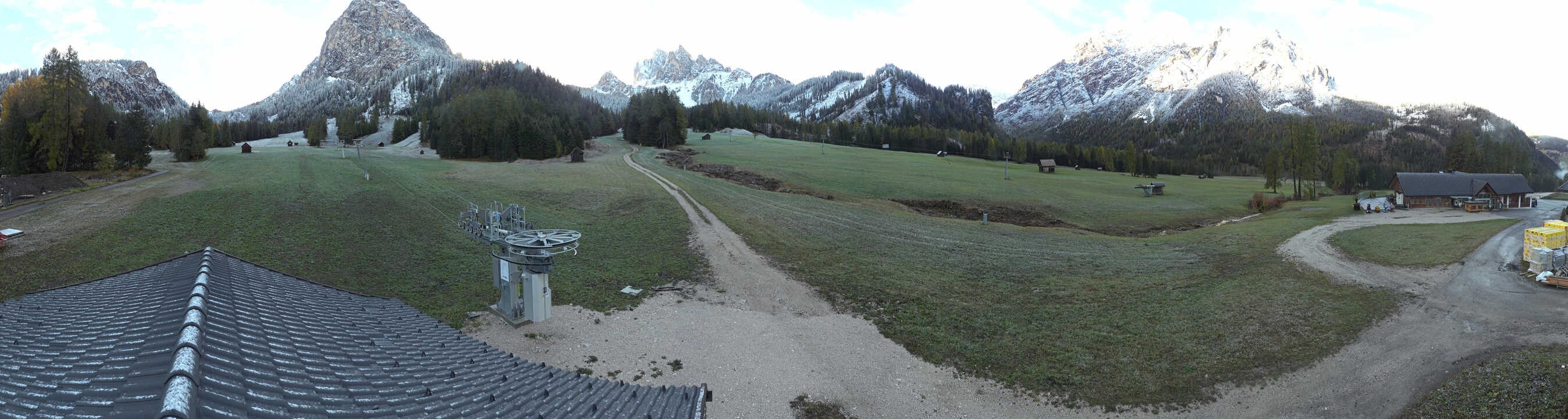 Archiv Foto Webcam Drei Zinnen Dolomiten - Skilifte Prags