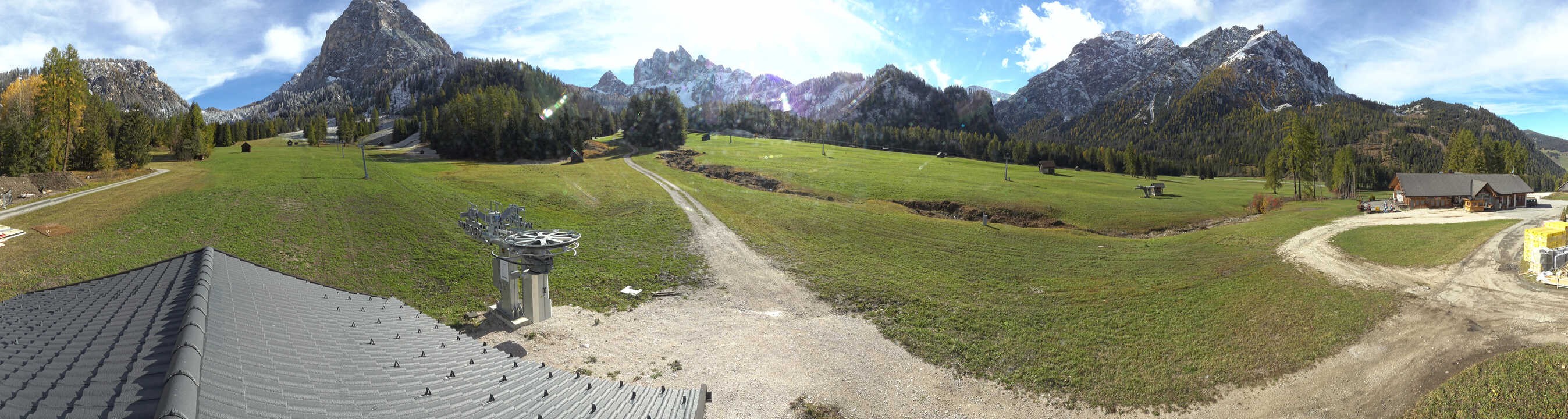 Archiv Foto Webcam Drei Zinnen Dolomiten - Skilifte Prags