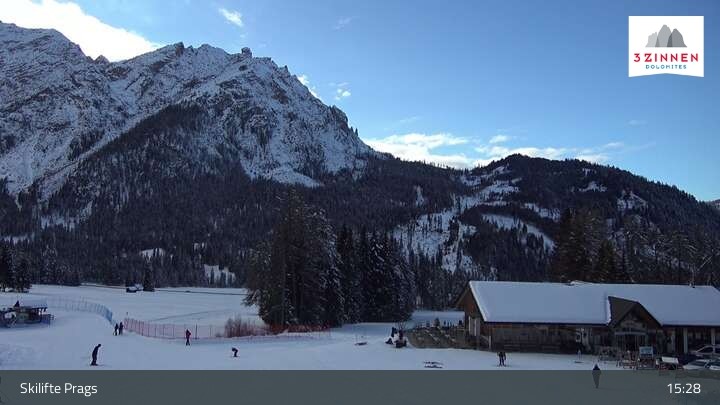 Archiv Foto Webcam Prags - Dürrenstein