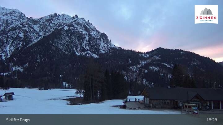 Archiv Foto Webcam Prags - Dürrenstein