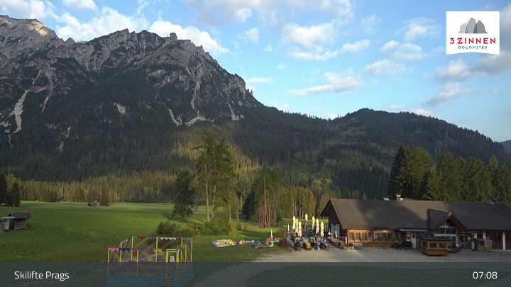 Archived image Webcam Braies - Picco di Vallandro