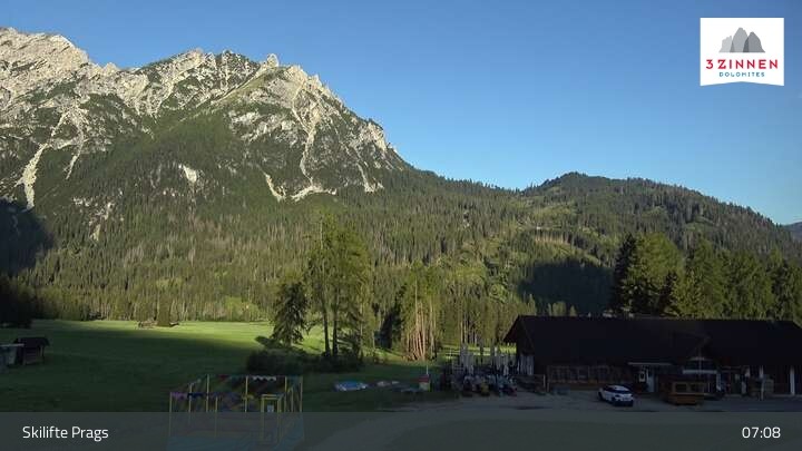 Archived image Webcam Braies - Picco di Vallandro