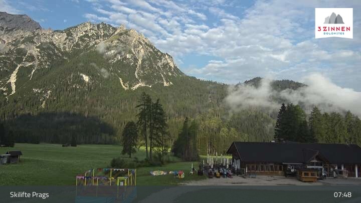 Archived image Webcam Braies - Picco di Vallandro