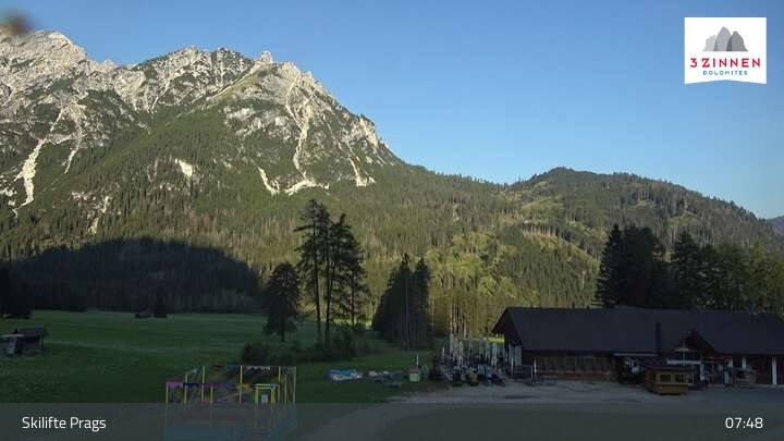 Archiv Foto Webcam Prags - Dürrenstein
