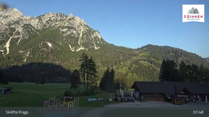 Archiv Foto Webcam Prags - Dürrenstein