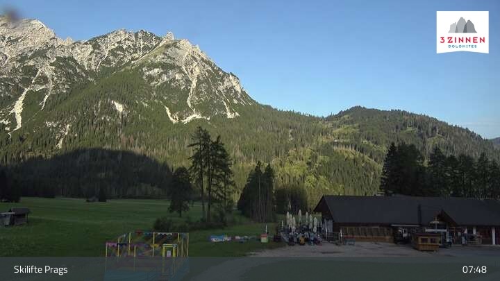 Archived image Webcam Braies - Picco di Vallandro