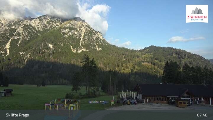 Archiv Foto Webcam Prags - Dürrenstein