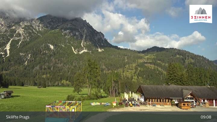 Archiv Foto Webcam Prags - Dürrenstein