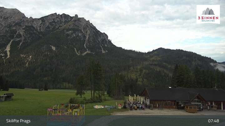 Archiv Foto Webcam Prags - Dürrenstein