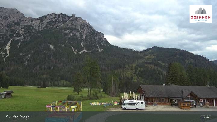 Archiv Foto Webcam Prags - Dürrenstein