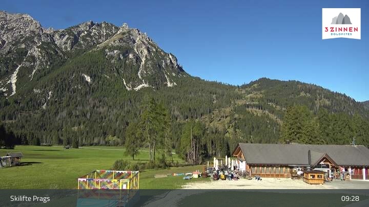 Archiv Foto Webcam Prags - Dürrenstein