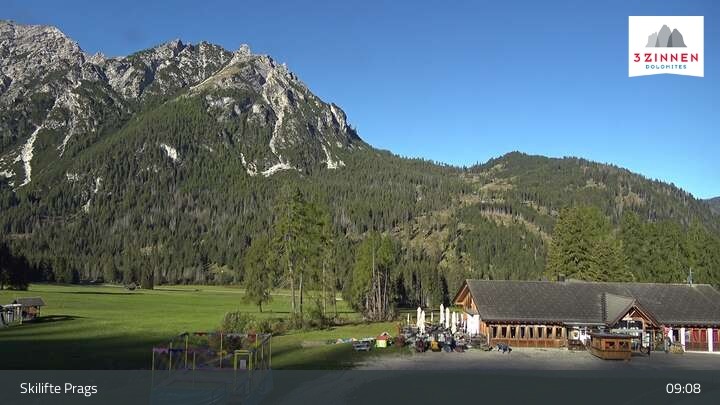 Archiv Foto Webcam Prags - Dürrenstein