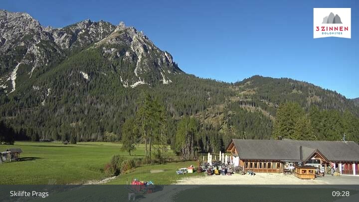 Archiv Foto Webcam Prags - Dürrenstein