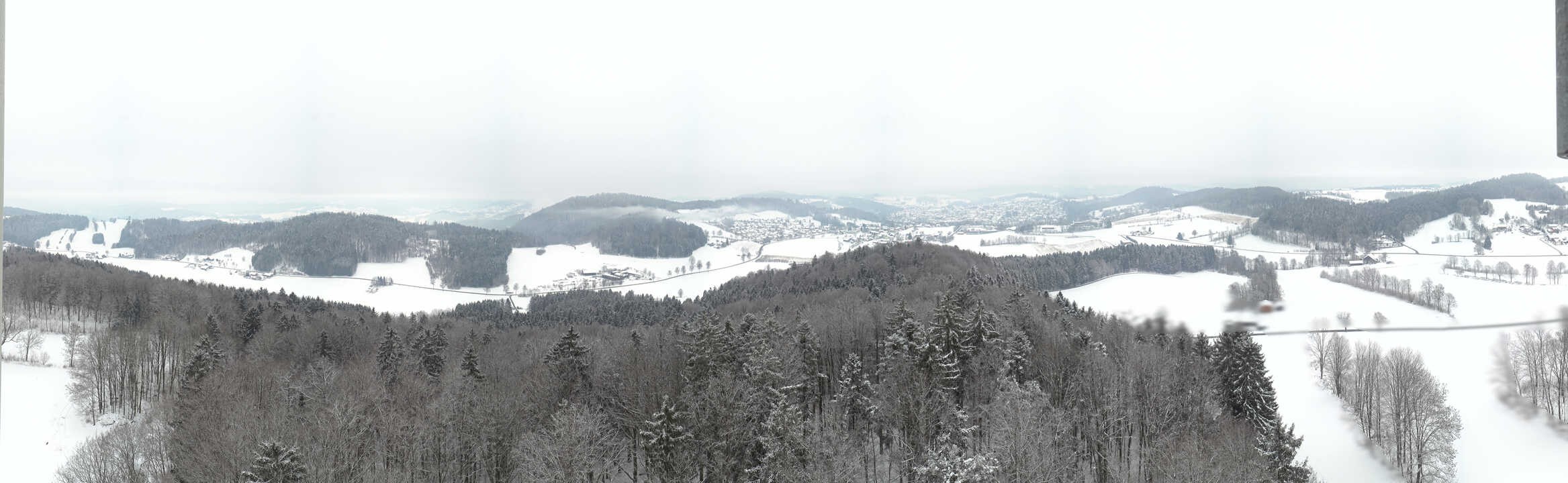 Archiv Foto Webcam Panoramablick über Grafenau im Bayerischen Wald