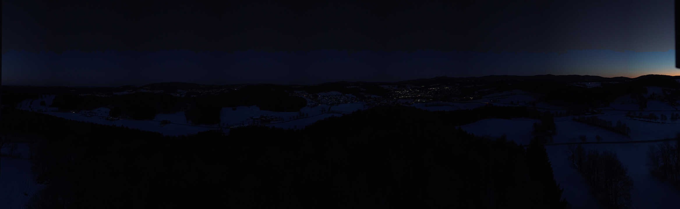 Archiv Foto Webcam Panoramablick über Grafenau im Bayerischen Wald