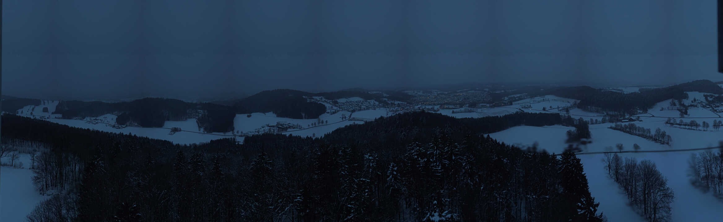 Archiv Foto Webcam Panoramablick über Grafenau im Bayerischen Wald