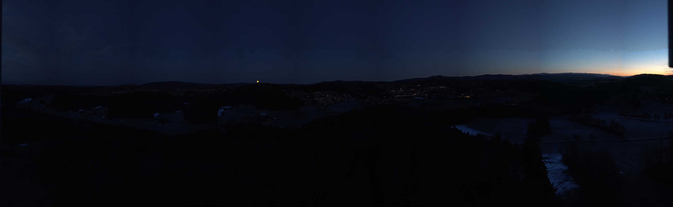 Archiv Foto Webcam Panoramablick über Grafenau im Bayerischen Wald