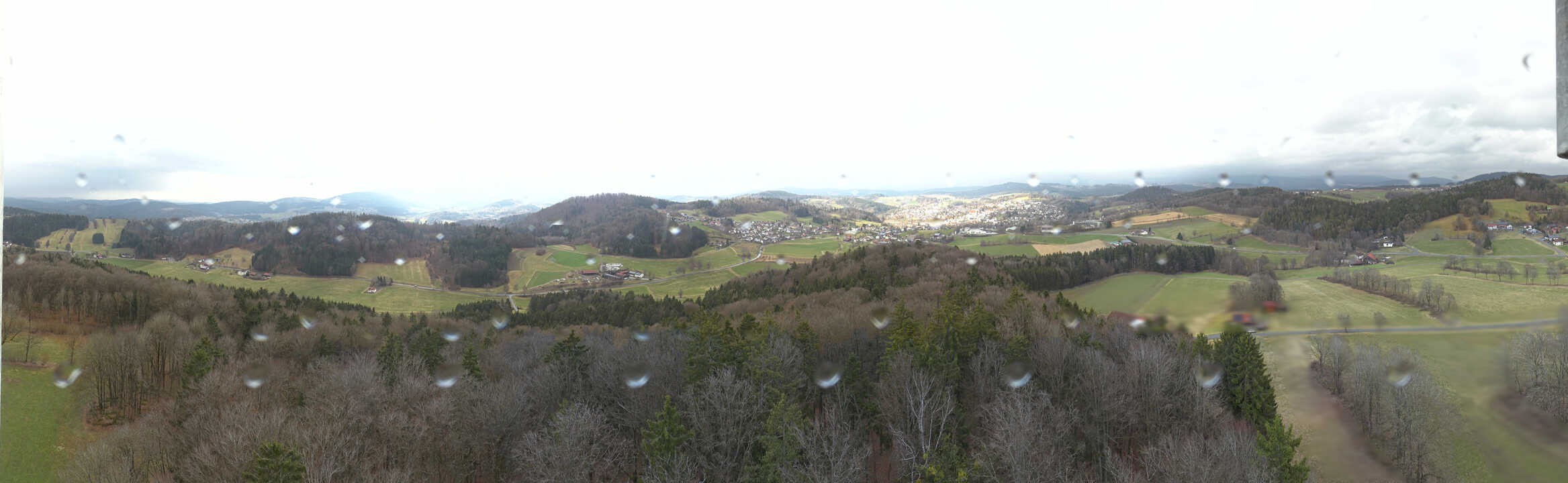 Archiv Foto Webcam Panoramablick über Grafenau im Bayerischen Wald
