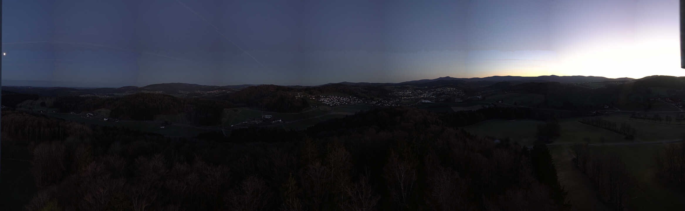 Archiv Foto Webcam Panoramablick über Grafenau im Bayerischen Wald