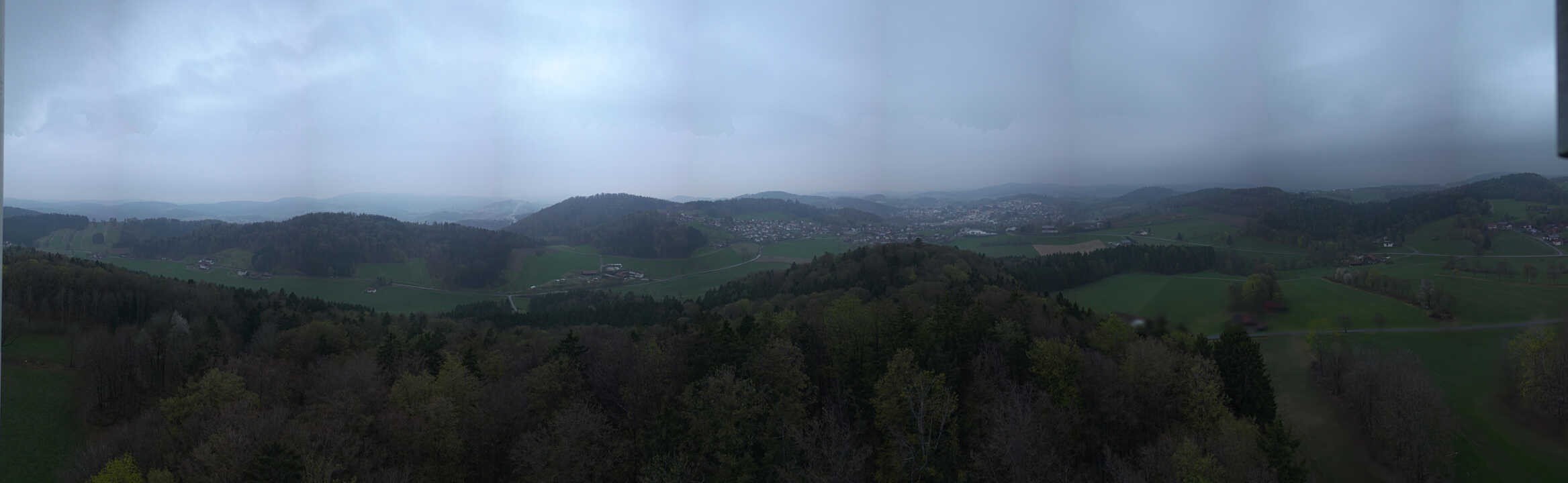 Archiv Foto Webcam Panoramablick über Grafenau im Bayerischen Wald