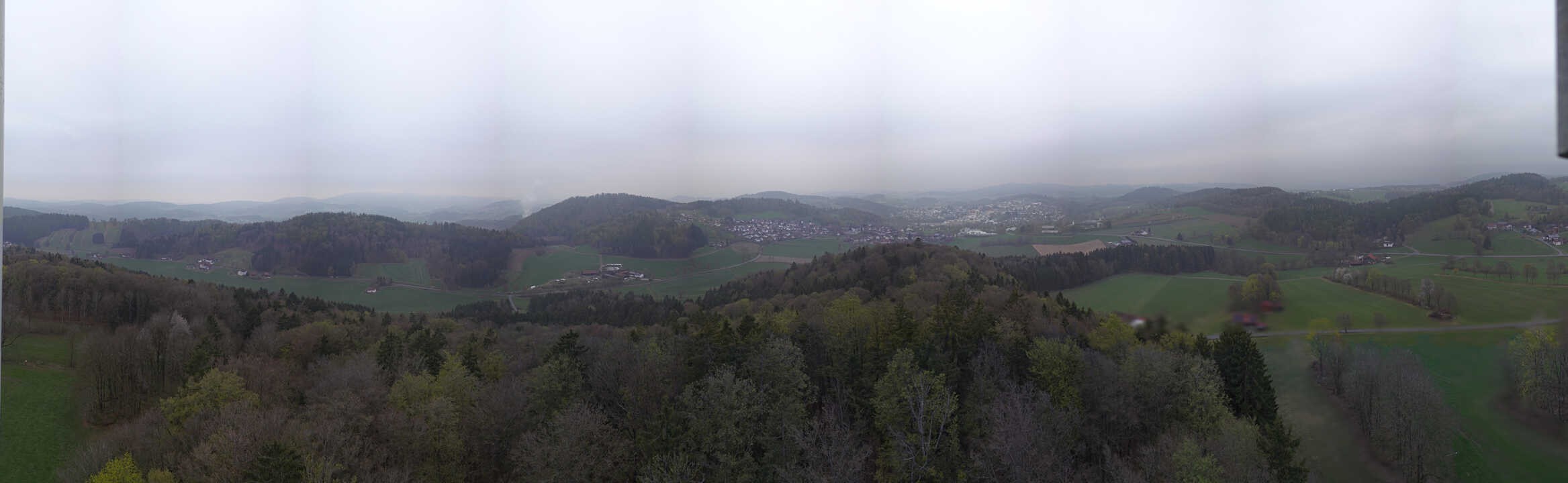 Archiv Foto Webcam Panoramablick über Grafenau im Bayerischen Wald