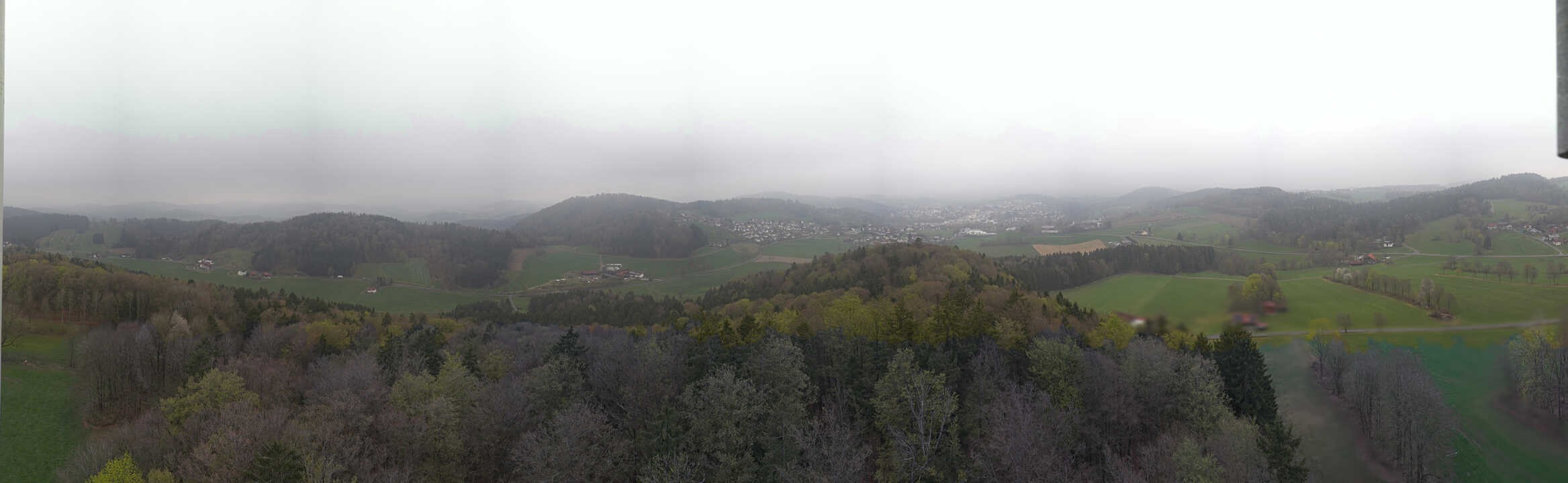 Archiv Foto Webcam Panoramablick über Grafenau im Bayerischen Wald