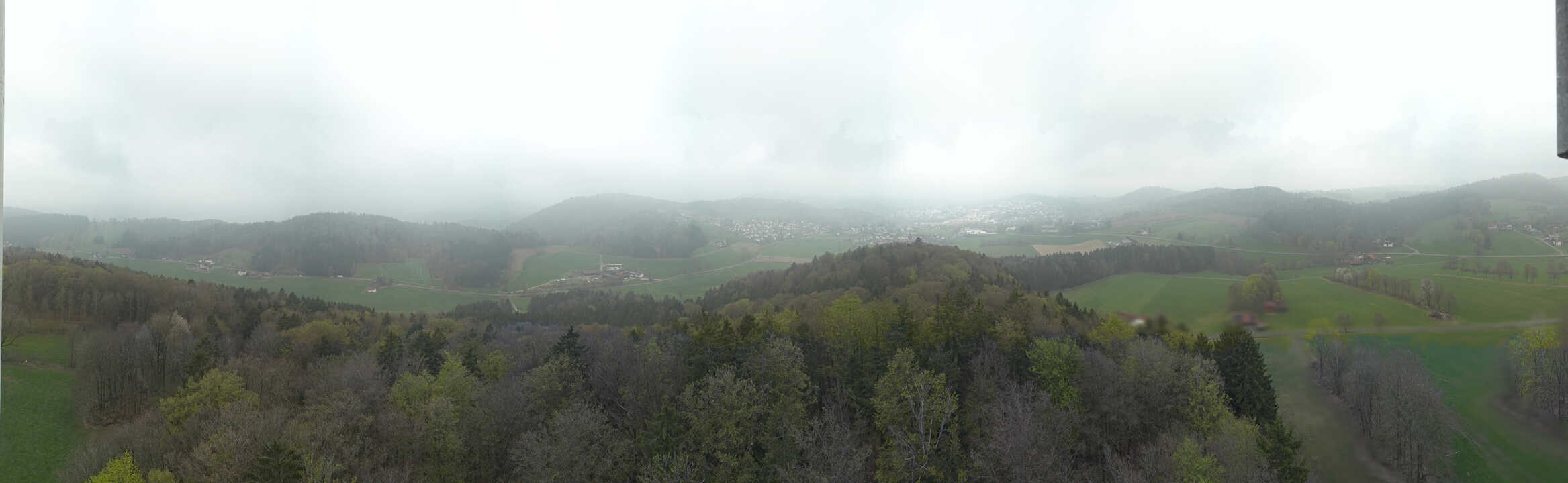 Archiv Foto Webcam Panoramablick über Grafenau im Bayerischen Wald