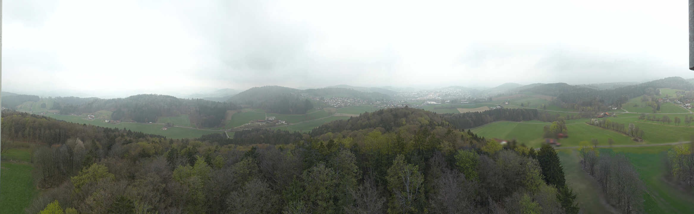 Archiv Foto Webcam Panoramablick über Grafenau im Bayerischen Wald