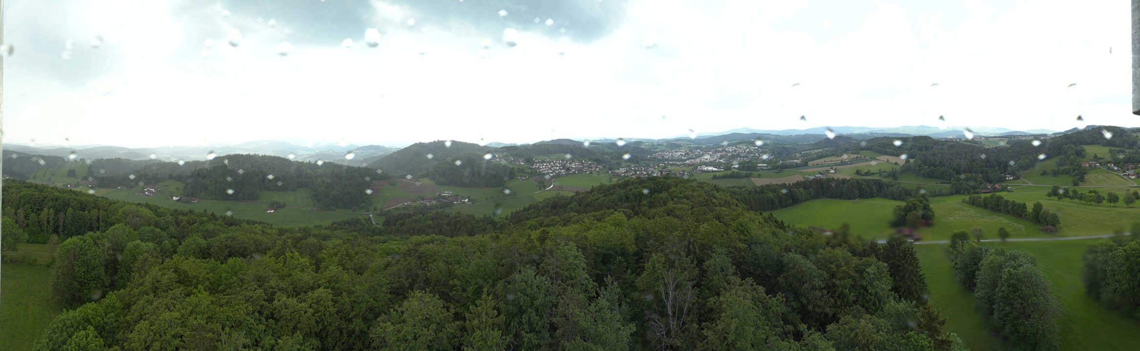 Archiv Foto Webcam Panoramablick über Grafenau im Bayerischen Wald