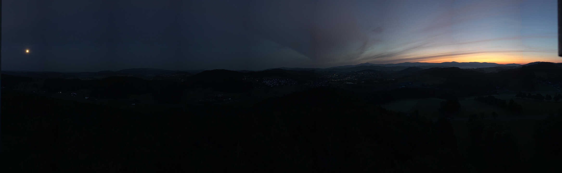 Archiv Foto Webcam Panoramablick über Grafenau im Bayerischen Wald