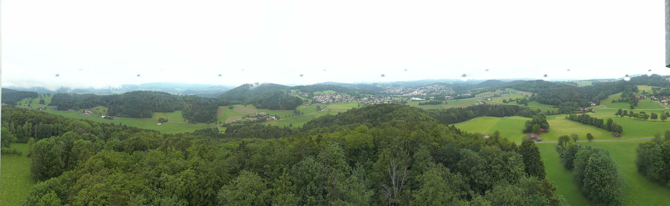 Archiv Foto Webcam Panoramablick über Grafenau im Bayerischen Wald