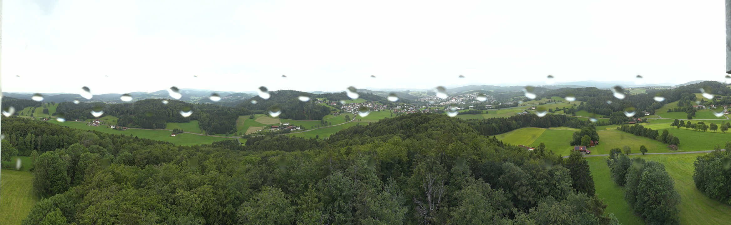 Archiv Foto Webcam Panoramablick über Grafenau im Bayerischen Wald