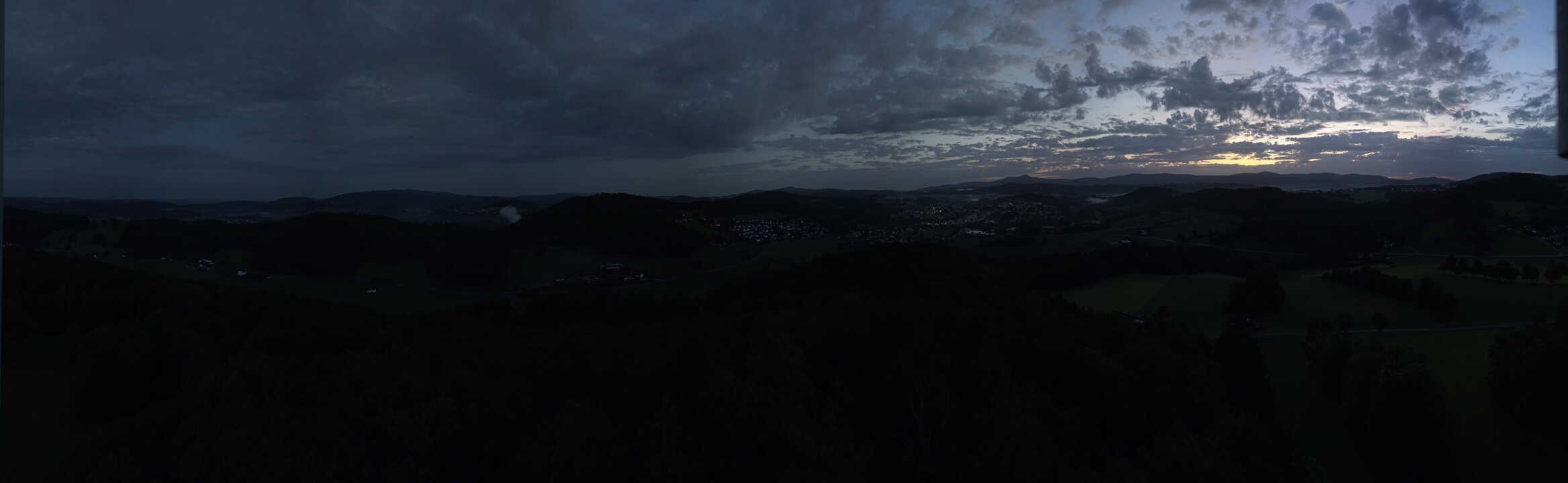 Archiv Foto Webcam Panoramablick über Grafenau im Bayerischen Wald