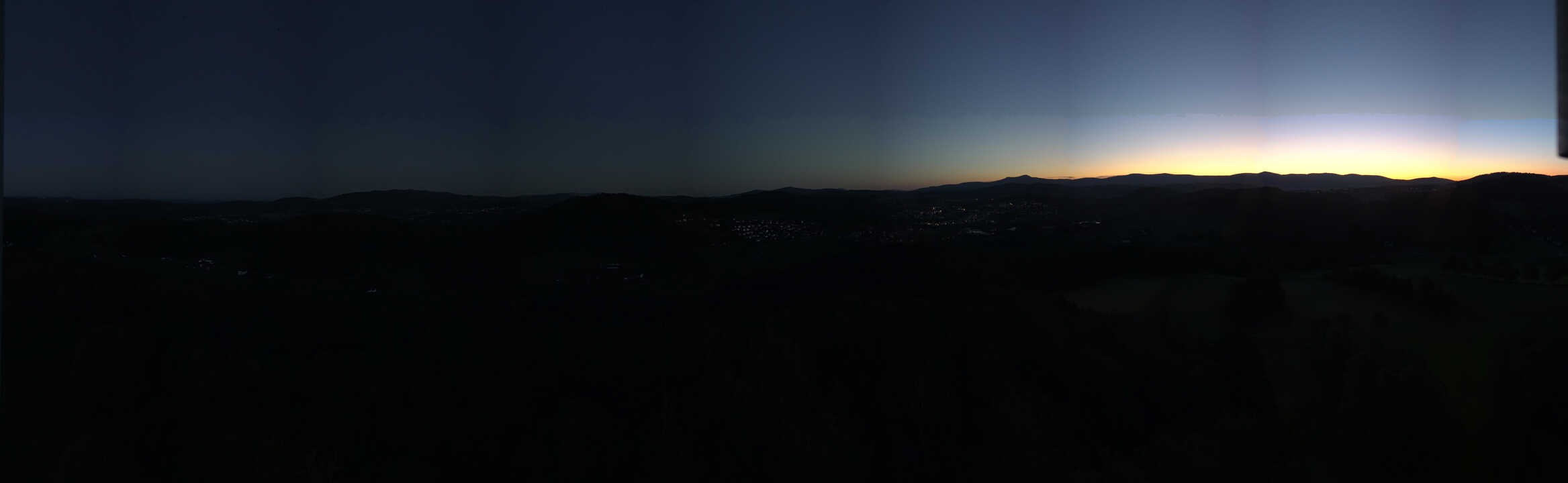Archiv Foto Webcam Panoramablick über Grafenau im Bayerischen Wald