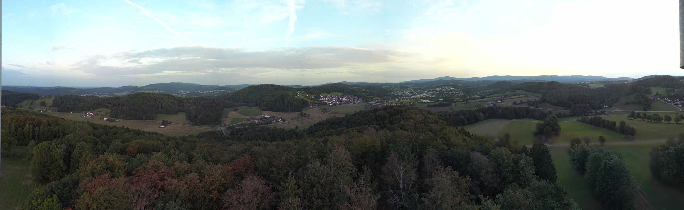 Archiv Foto Webcam Panoramablick über Grafenau im Bayerischen Wald