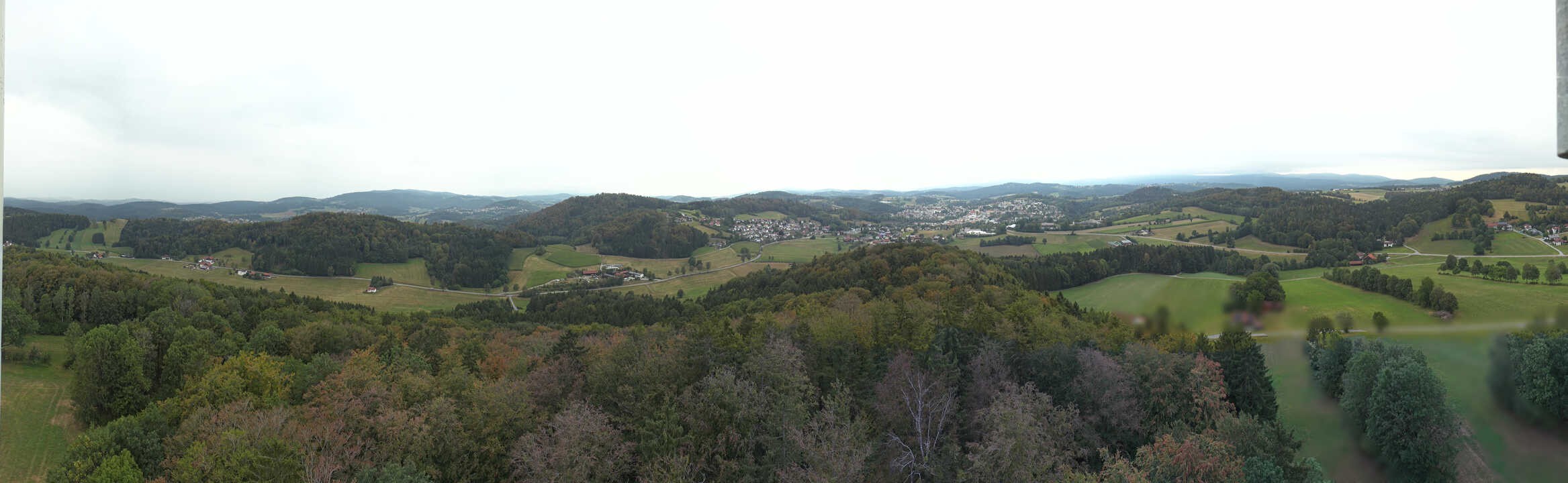 Archiv Foto Webcam Panoramablick über Grafenau im Bayerischen Wald