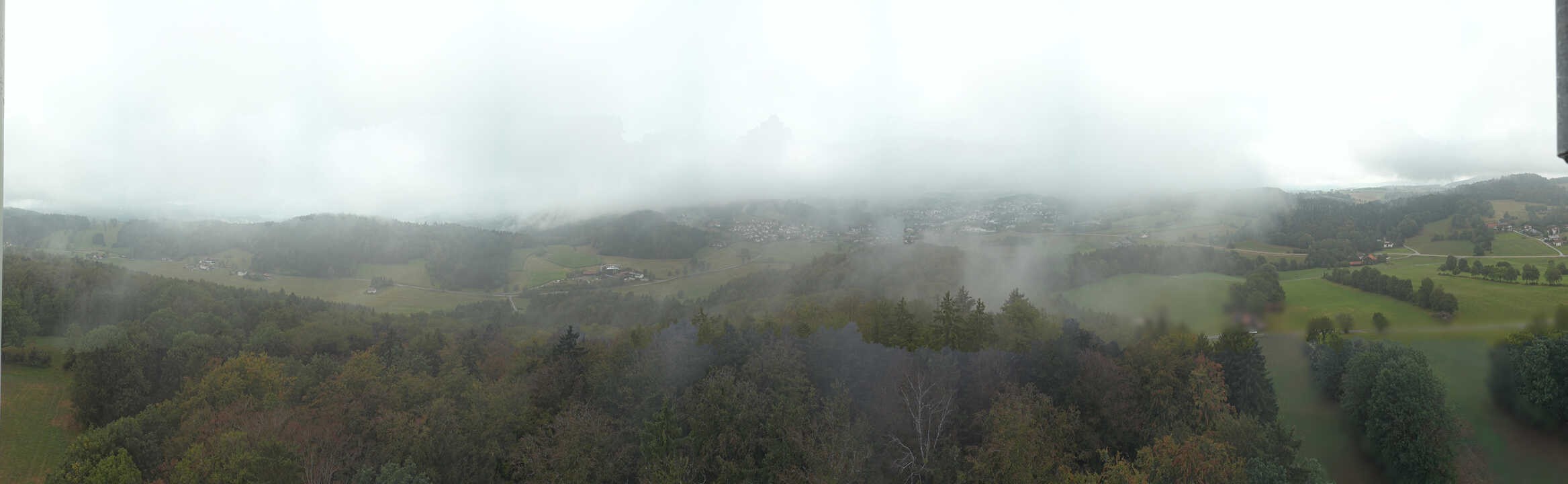 Archiv Foto Webcam Panoramablick über Grafenau im Bayerischen Wald