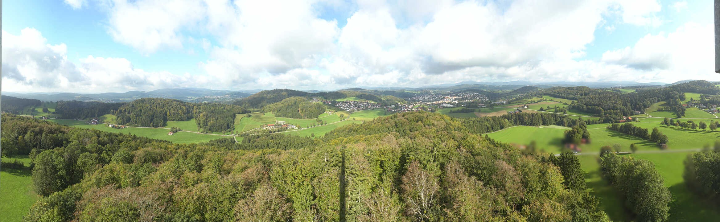 Archiv Foto Webcam Panoramablick über Grafenau im Bayerischen Wald