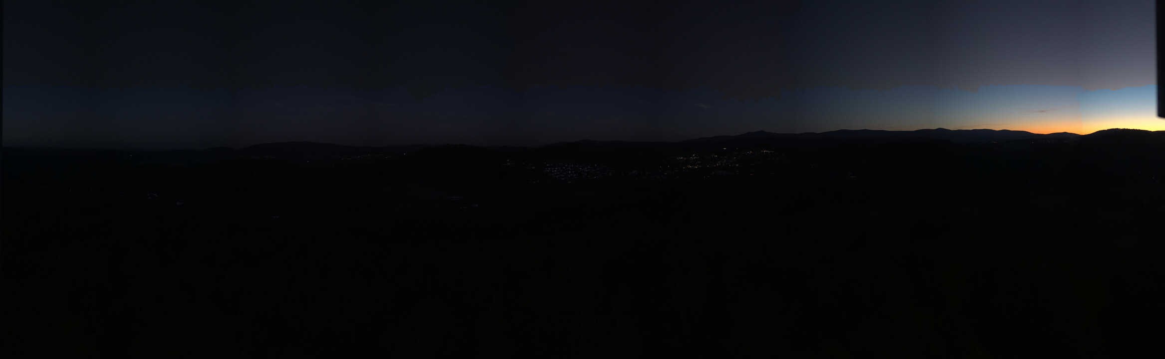 Archiv Foto Webcam Panoramablick über Grafenau im Bayerischen Wald